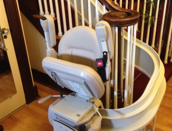 Curved Stairlift (Bruno) - Pittsburgh PA