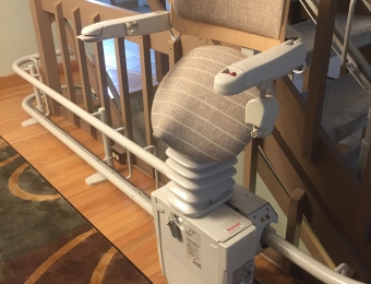 Custom 3 story (Stannah) Curved Stairlift - Buffalo