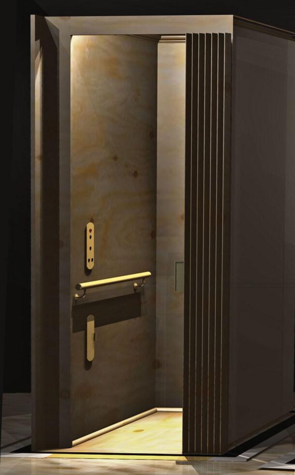 Symmetry Elevator - Flat Home Elevator Panel Symmetry Elevator - Flat Home Elevator Panel