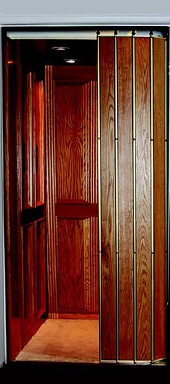 Tambour Style Wrap Around Door